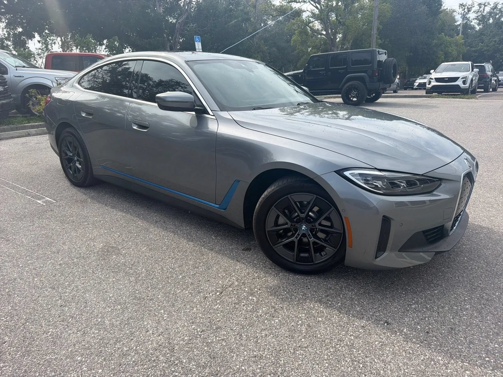 Used 2023 BMW i4 eDrive35 w/ Parking Assistance Package RWD image 7