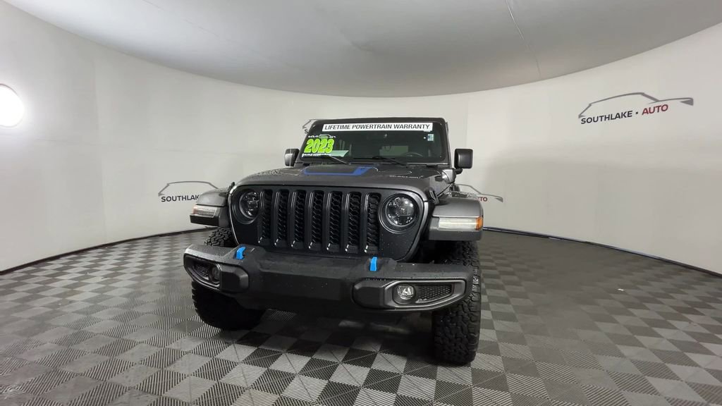Used 2023 Jeep Wrangler Unlimited Rubicon 4xe AWD/4WD image 3