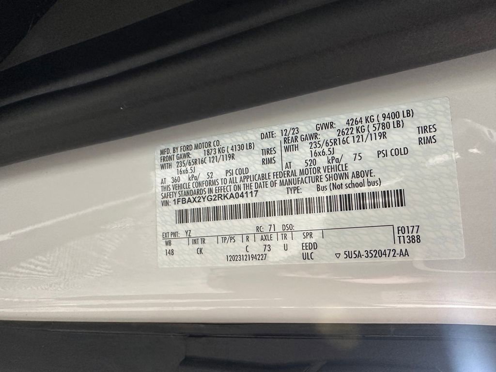 Used 2024 Ford Transit 350 XLT image 25