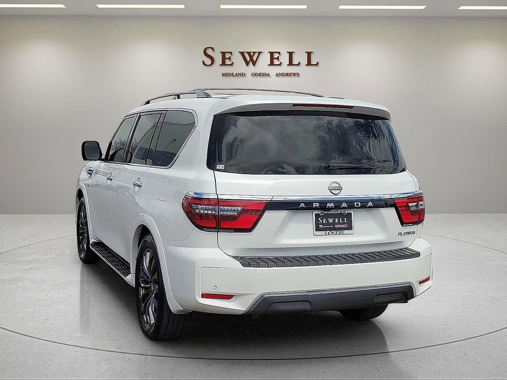 Used 2022 Nissan Armada Platinum w/ Captain's Chairs Package AWD/4WD image 3