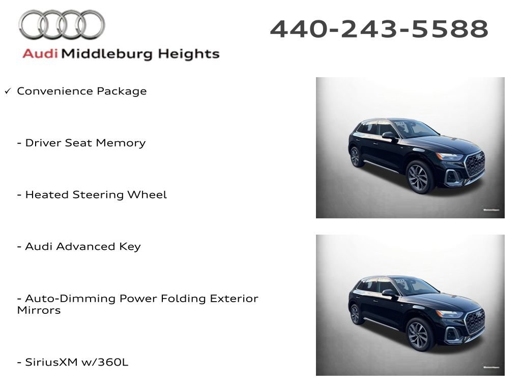 Used 2023 Audi Q5 2.0T Premium w/ Convenience Package AWD/4WD image 7