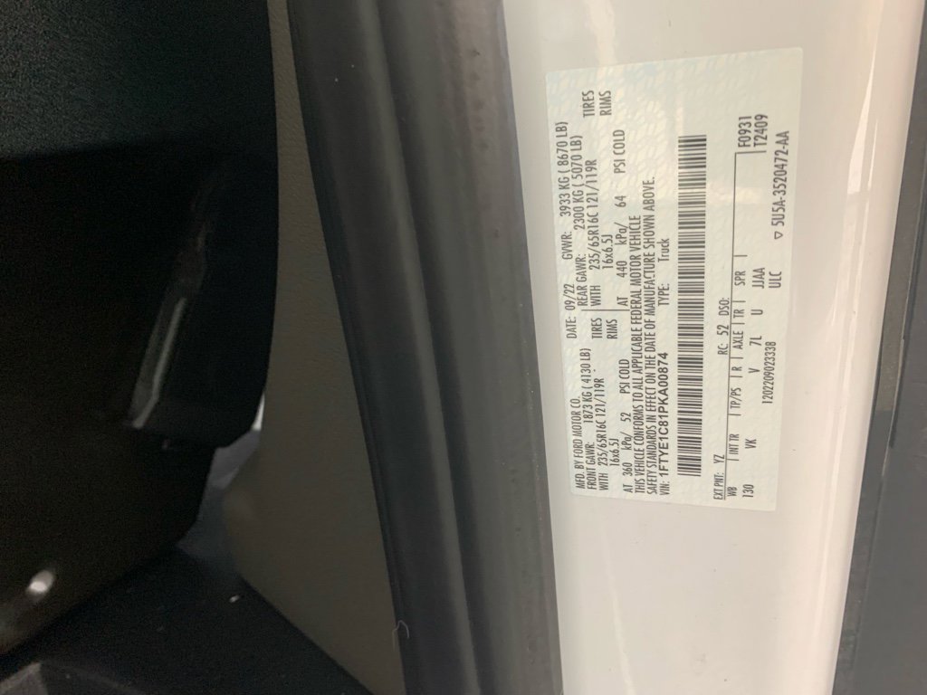 Used 2023 Ford Transit 150 Medium Roof w/ Fleet Safety Package image 13