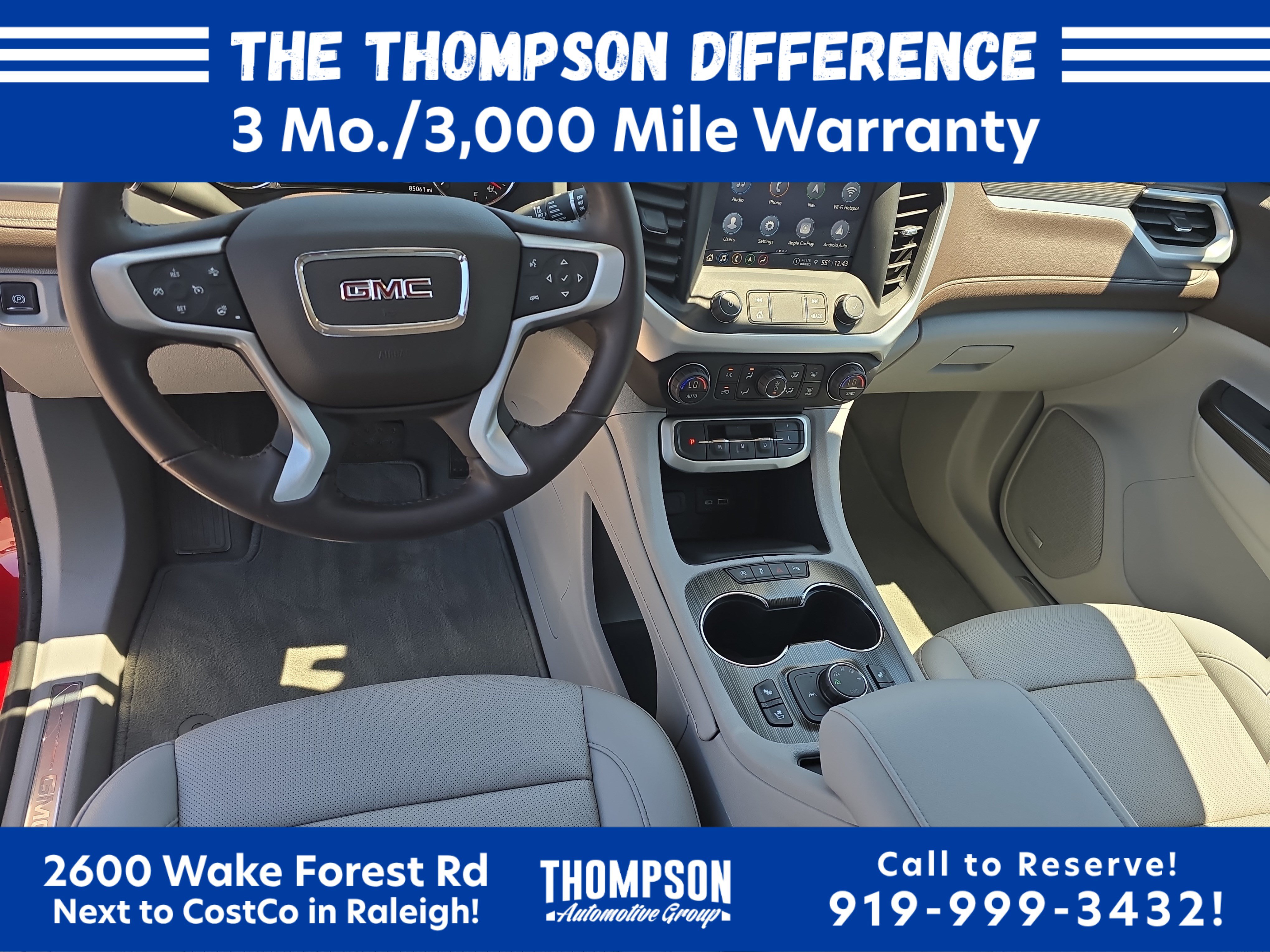 Used 2022 GMC Acadia SLT w/ Technology Package AWD/4WD image 16