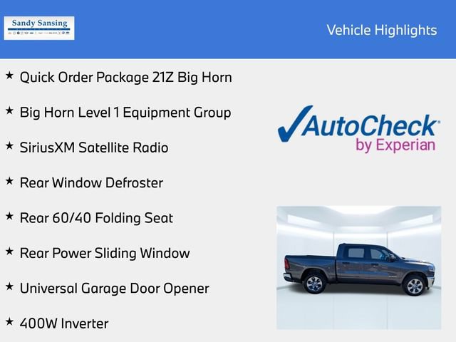 New 2026 RAM 1500 Big Horn AWD/4WD image 7