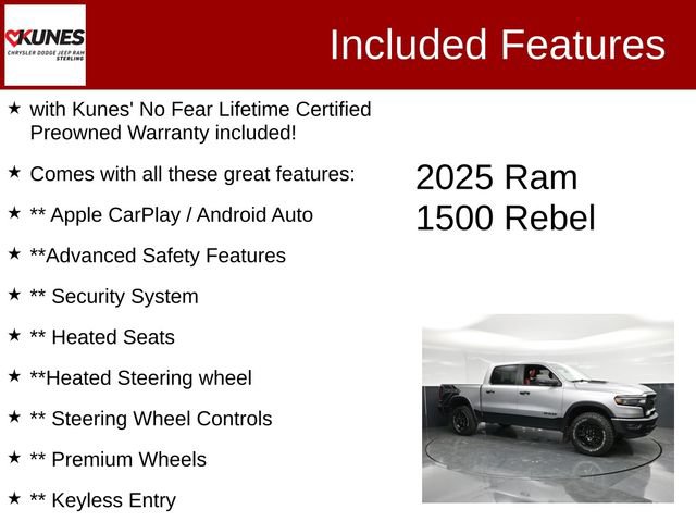 Used 2025 RAM 1500 Rebel AWD/4WD image 2