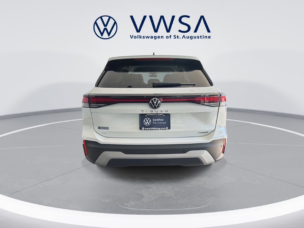 Certified 2025 Volkswagen Tiguan SE AWD/4WD image 7