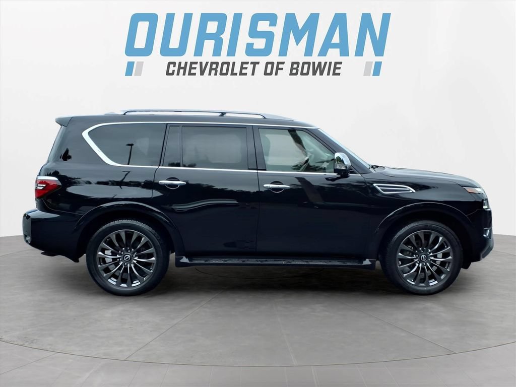 Used 2023 Nissan Armada Platinum w/ Captain's Chairs Package AWD/4WD image 2