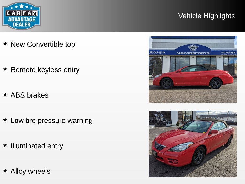 Used 2007 Toyota Solara SE FWD image 4