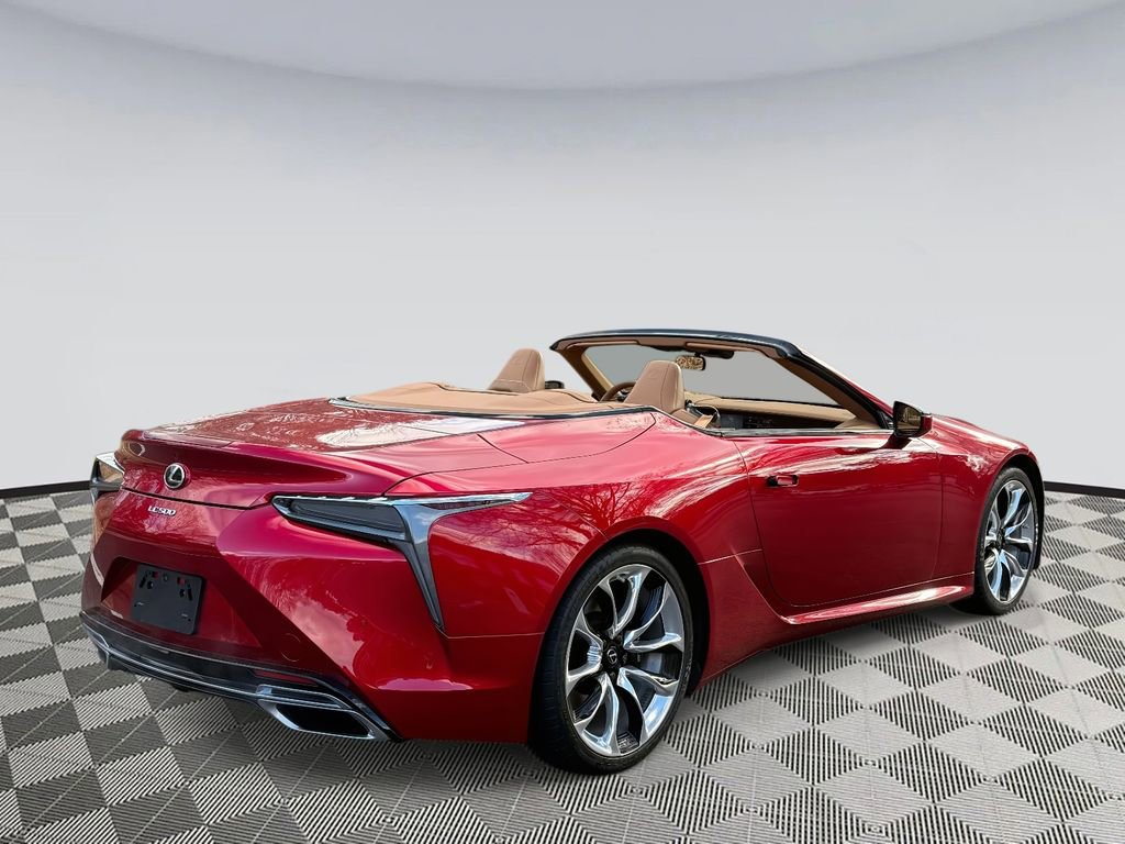 Used 2021 Lexus LC 500 Convertible image 3