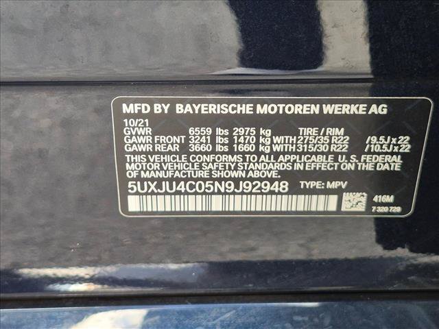 Used 2022 BMW X5 M50i w/ Executive Package AWD/4WD image 22
