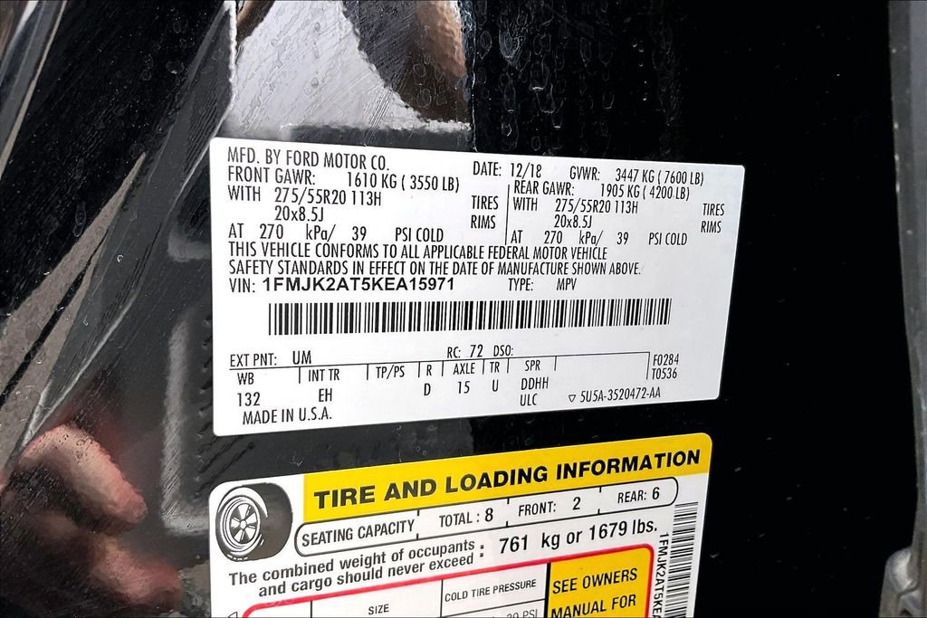 Used 2019 Ford Expedition Max Limited image 41