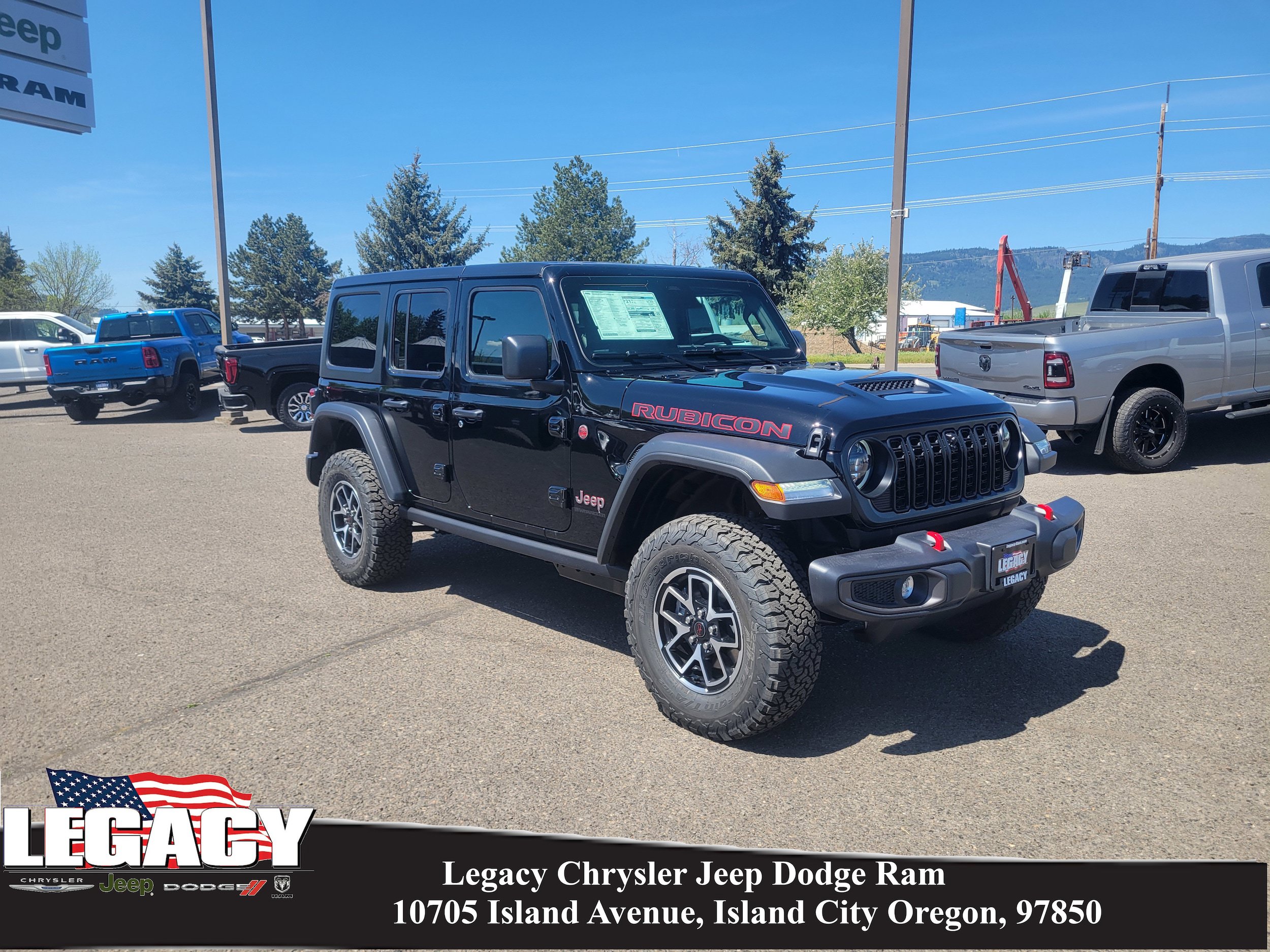 New 2026 Jeep Wrangler Unlimited Rubicon w/ Safety Group