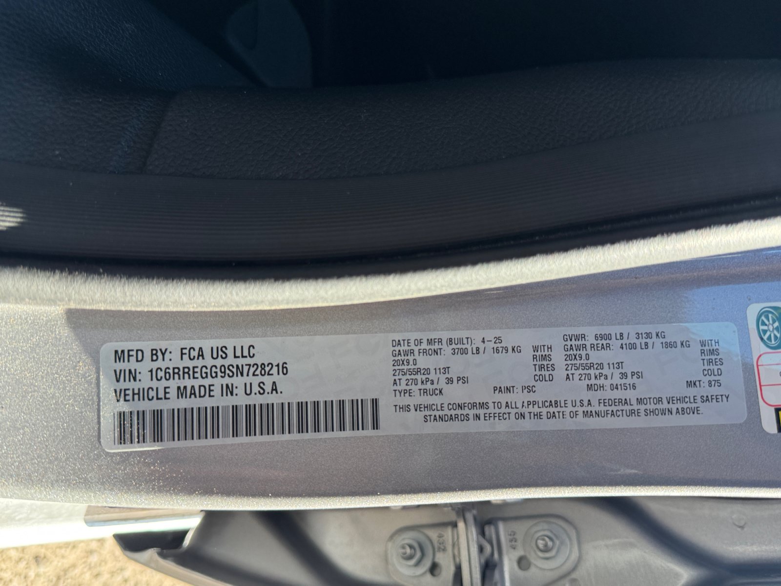Used 2025 RAM 1500 Tradesman RWD image 34