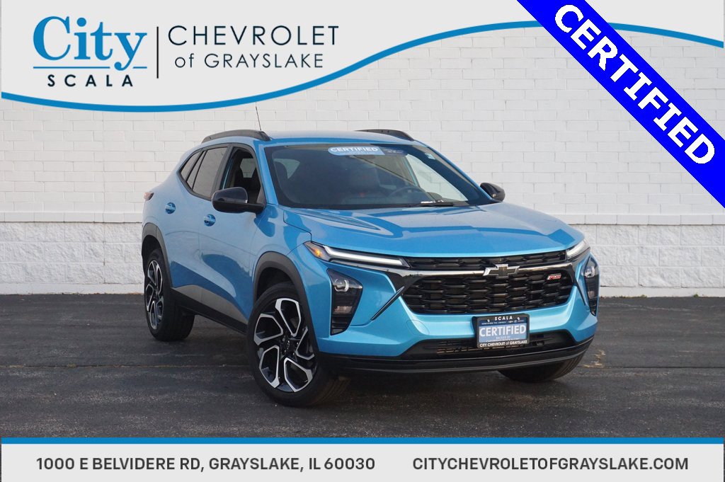 Certified 2025 Chevrolet Trax RS w/ Driver Confidence Package