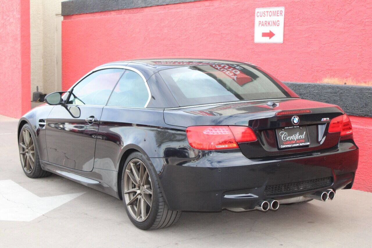 Used 2012 BMW M3 Convertible w/ Premium Pkg RWD image 14
