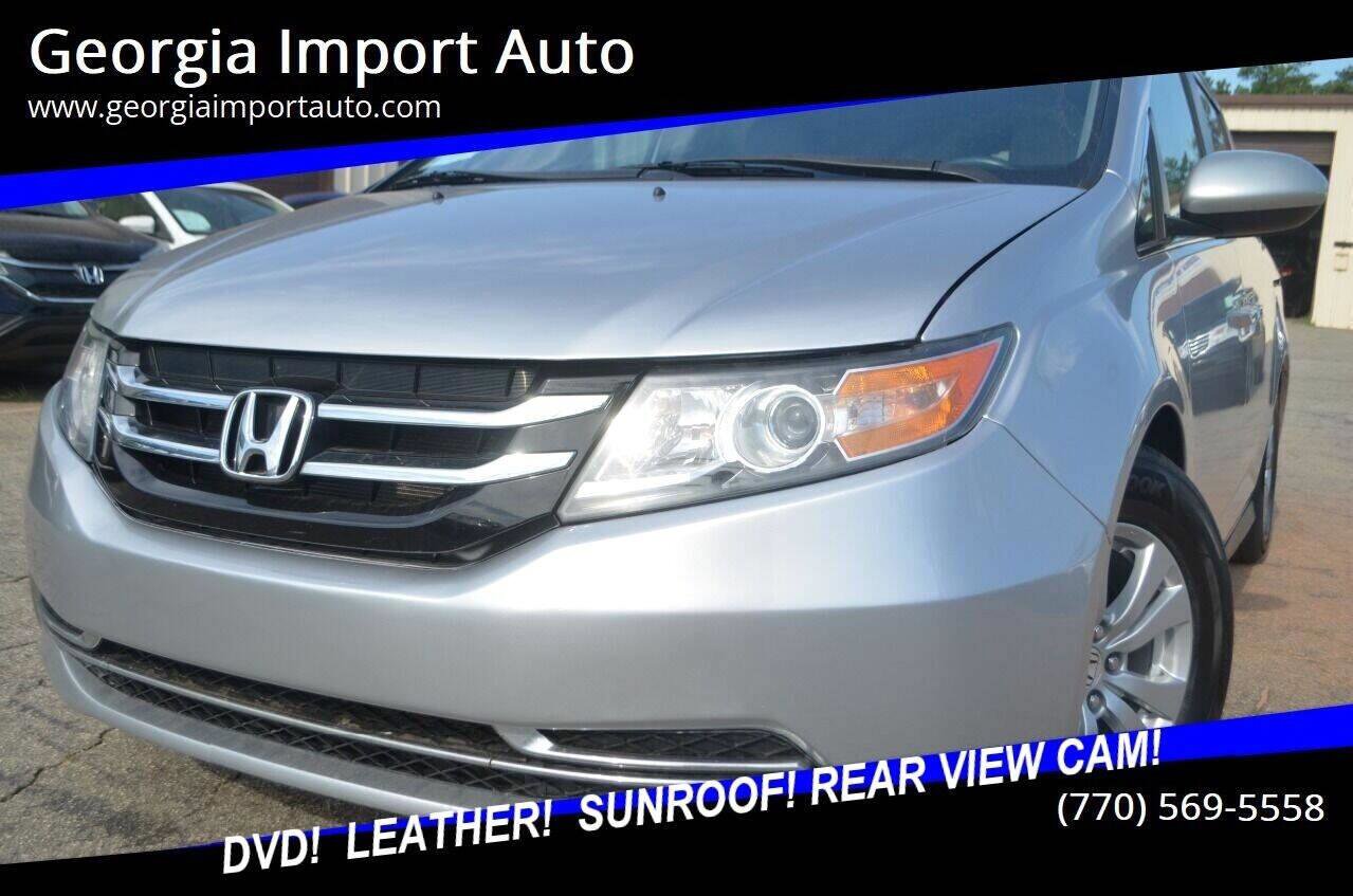 Used 2014 Honda Odyssey EX-L video 1