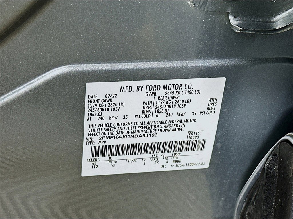 Used 2022 Ford Edge SEL image 35