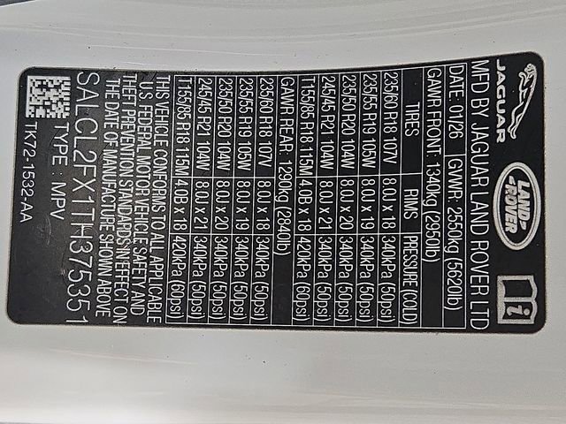 New 2026 Land Rover Discovery Sport Landmark AWD/4WD image 22