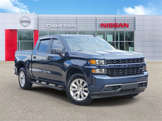 Used 2021 Chevrolet Silverado 1500 Custom w/ LPO, Dark Essentials Package