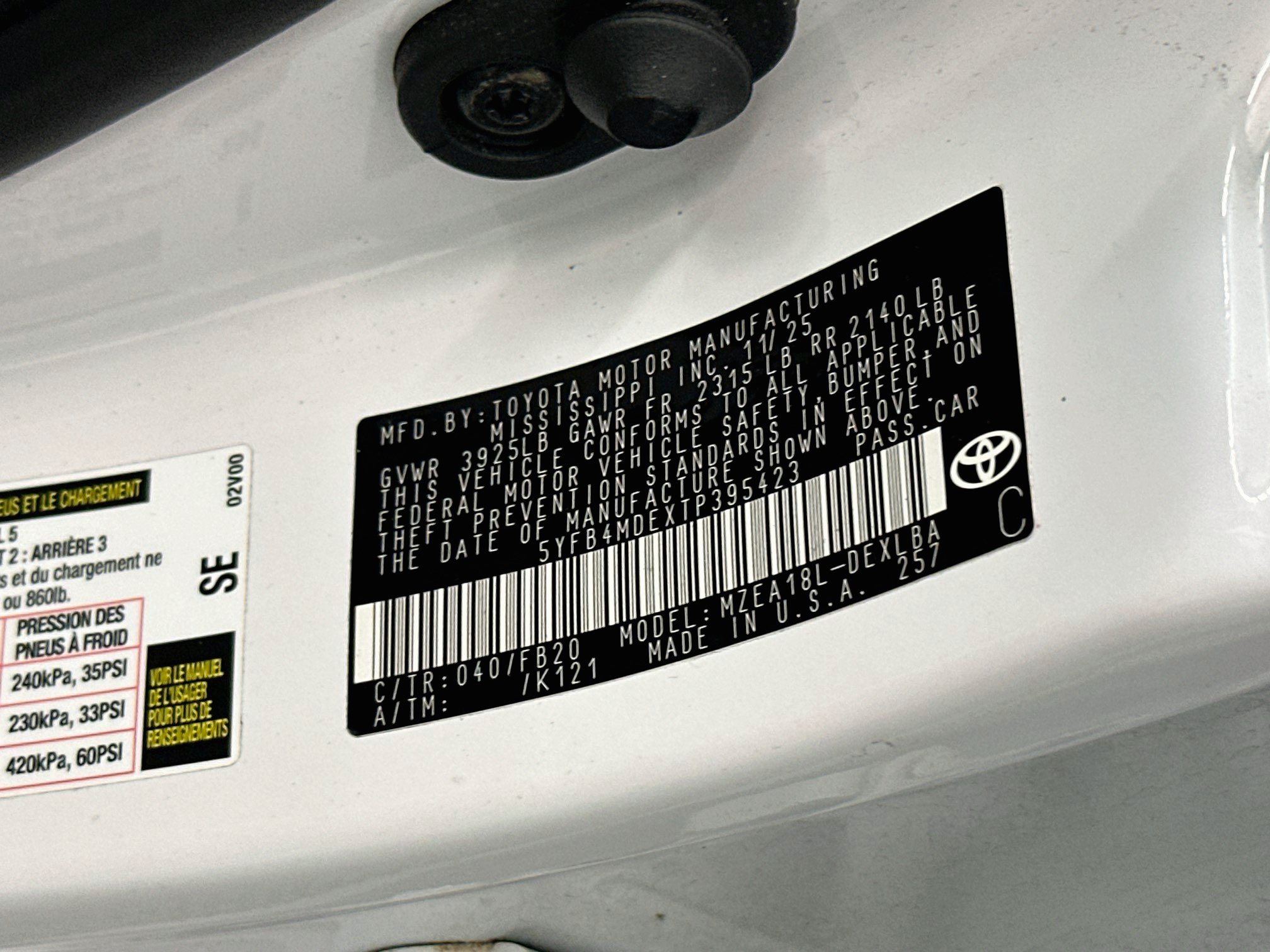Used 2026 Toyota Corolla LE FWD image 12