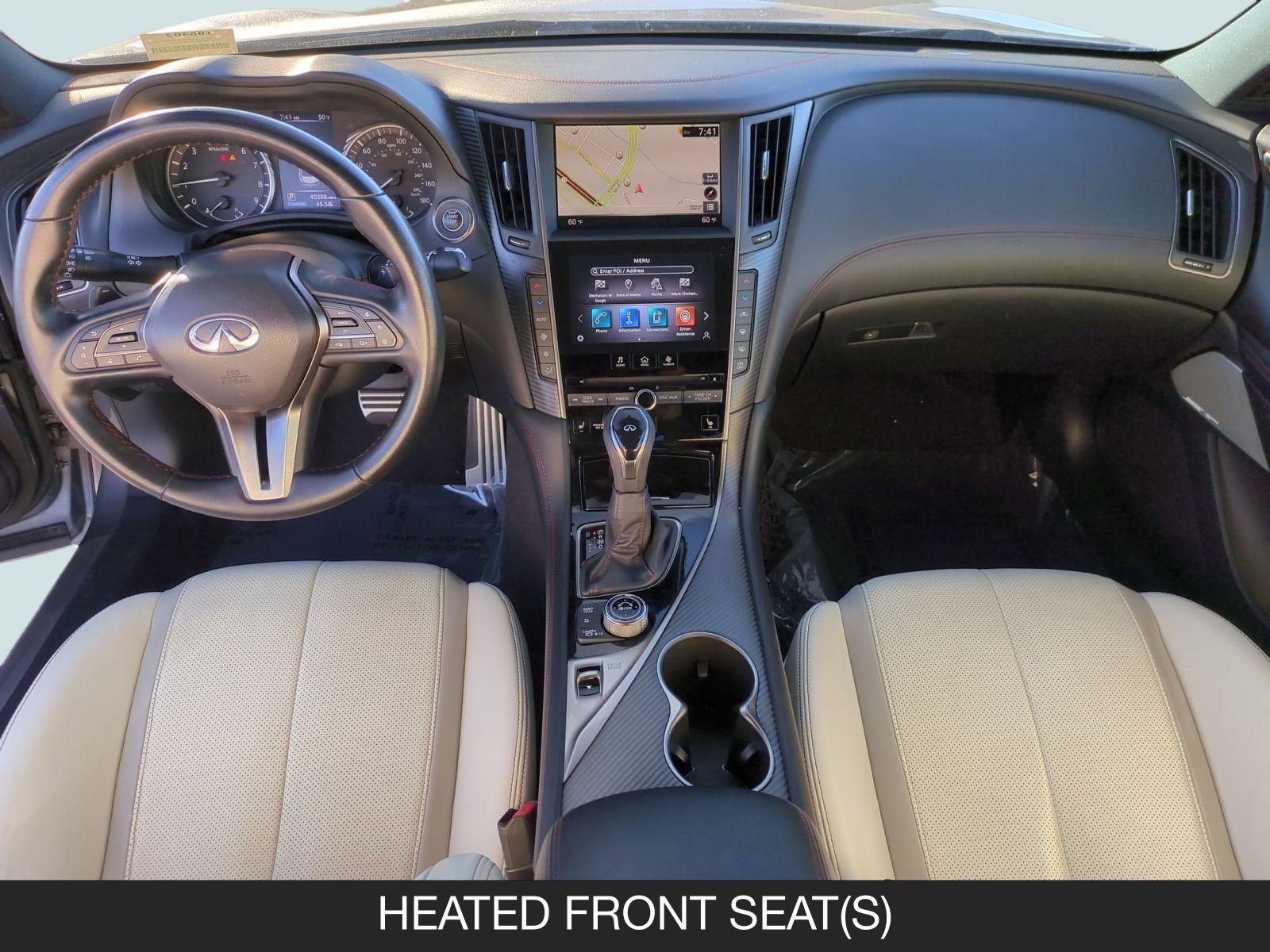 Used 2021 INFINITI Q60 Red Sport 400 w/ Cargo Package image 13