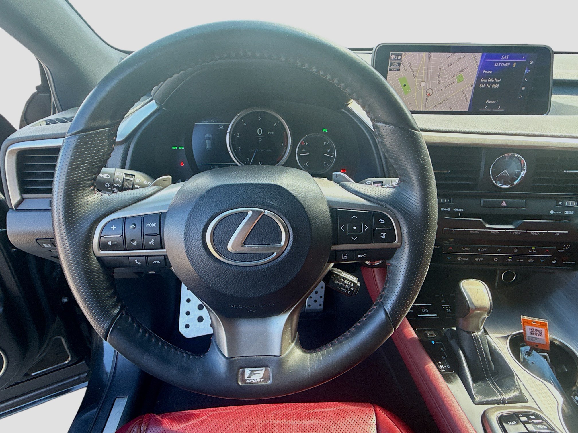 Used 2017 Lexus RX 350 F Sport w/ Accessory Package AWD/4WD image 10