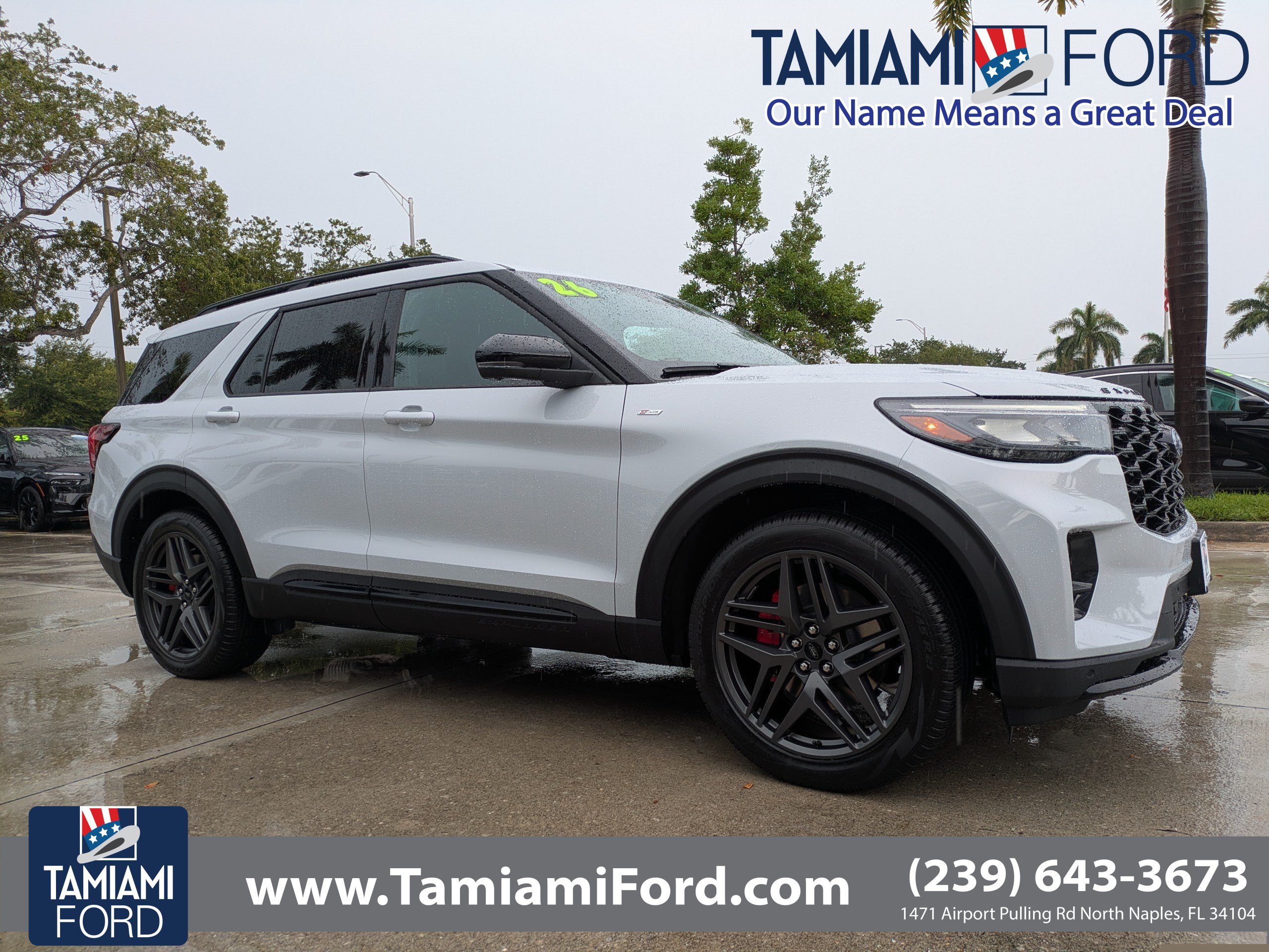 Certified 2026 Ford Explorer ST-Line w/ ST-Line Street Pack RWD image 1