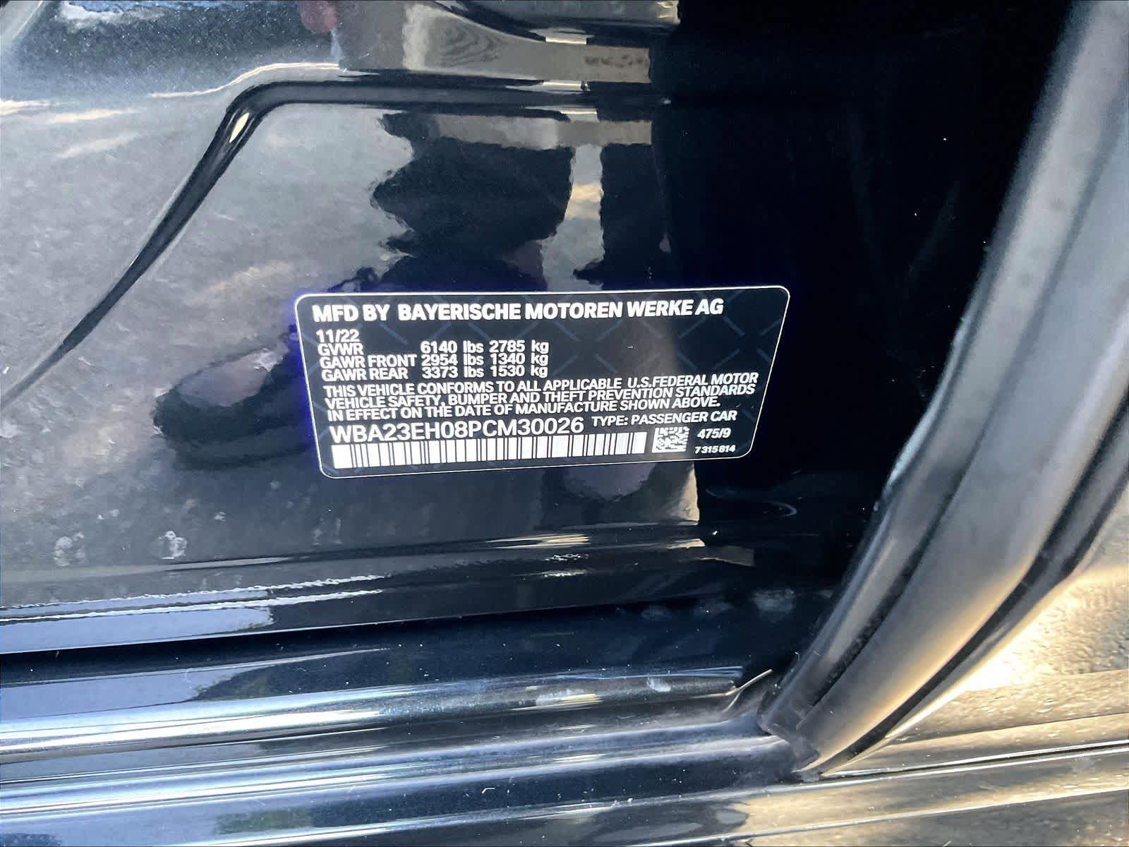 Certified 2023 BMW 740i RWD image 34
