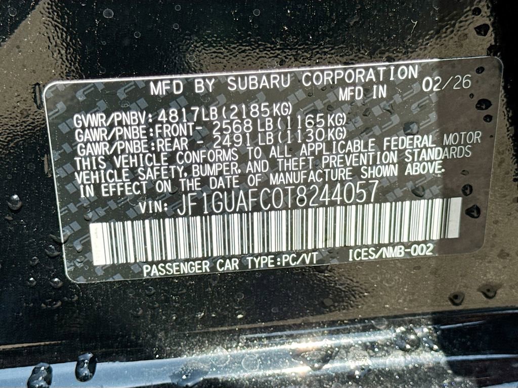 New 2026 Subaru Impreza 2.0i Sport AWD/4WD image 38