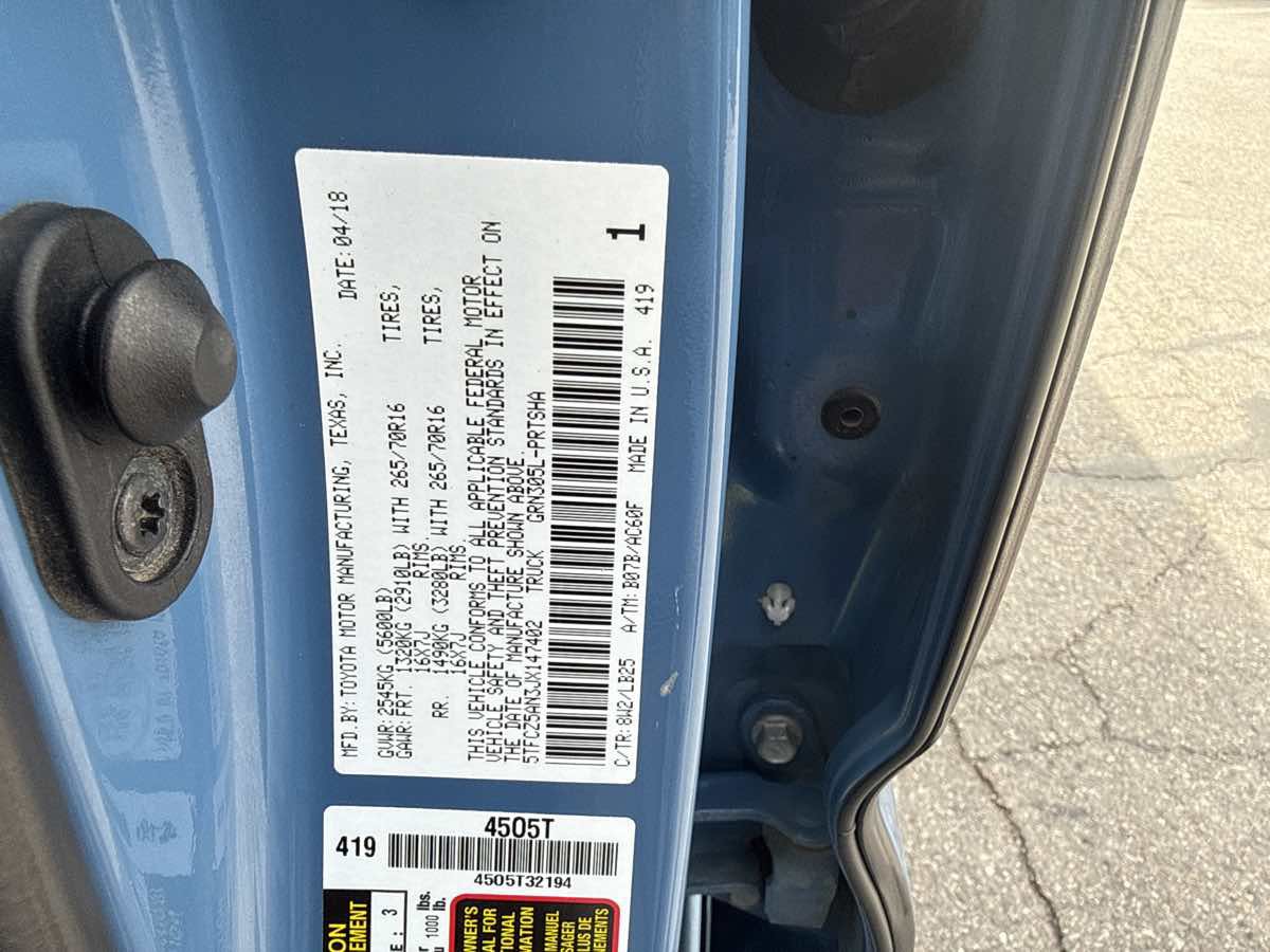 Used 2018 Toyota Tacoma 4x4 Double Cab image 30