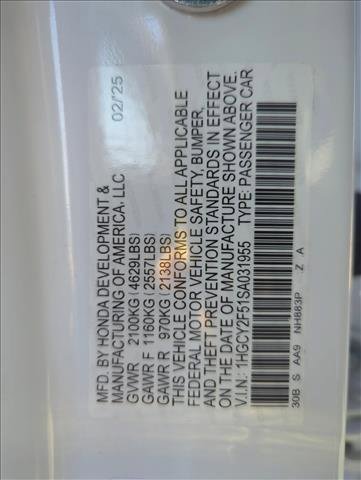 Certified 2025 Honda Accord Sport image 26