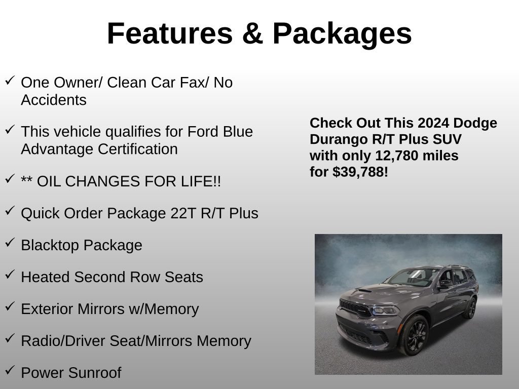 Used 2024 Dodge Durango R/T AWD/4WD image 4
