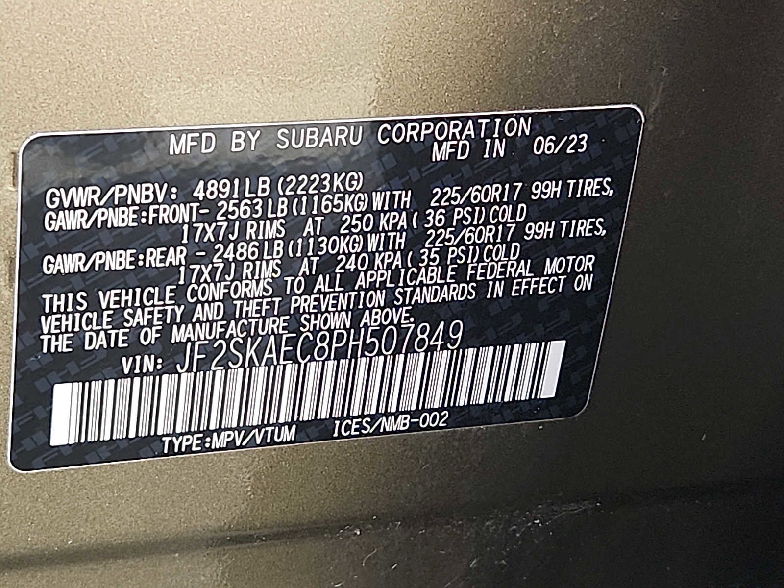 Used 2023 Subaru Forester Premium AWD/4WD image 28