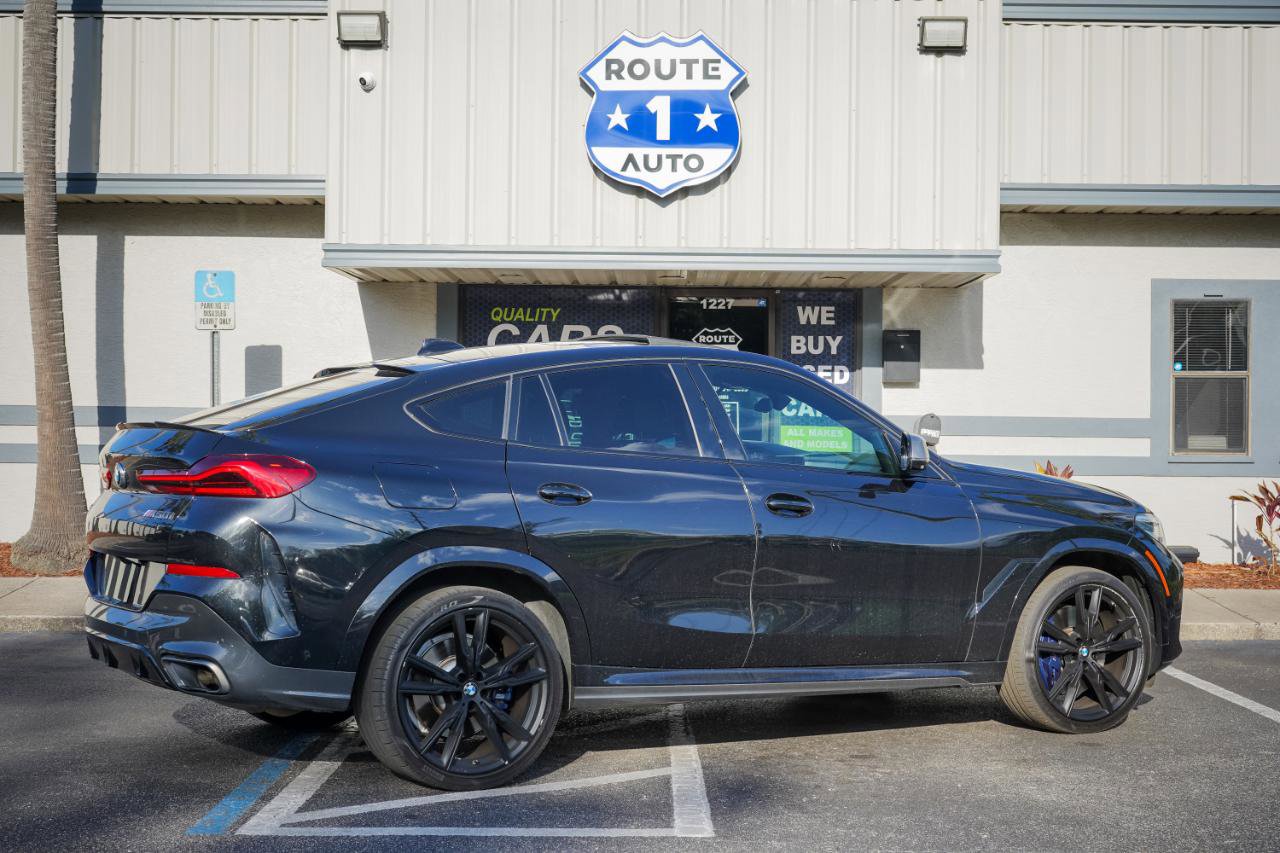 Used 2020 BMW X6 M50i w/ Premium Package AWD/4WD image 3