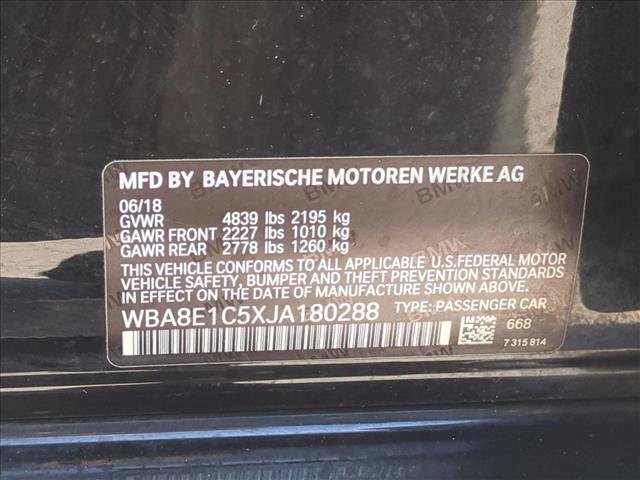 Used 2018 BMW 330e w/ Convenience Package RWD image 24