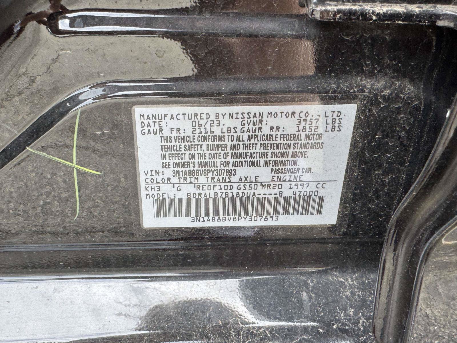 Used 2023 Nissan Sentra S FWD image 22
