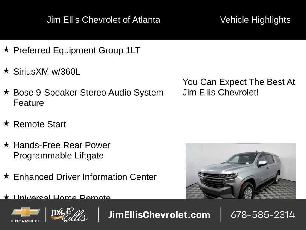 Certified 2024 Chevrolet Suburban LT RWD image 5