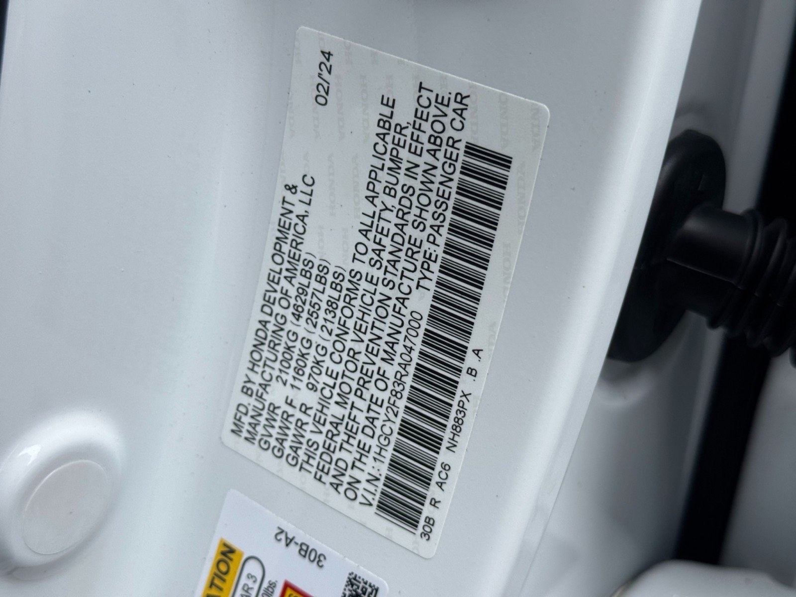 Used 2024 Honda Accord Touring image 46