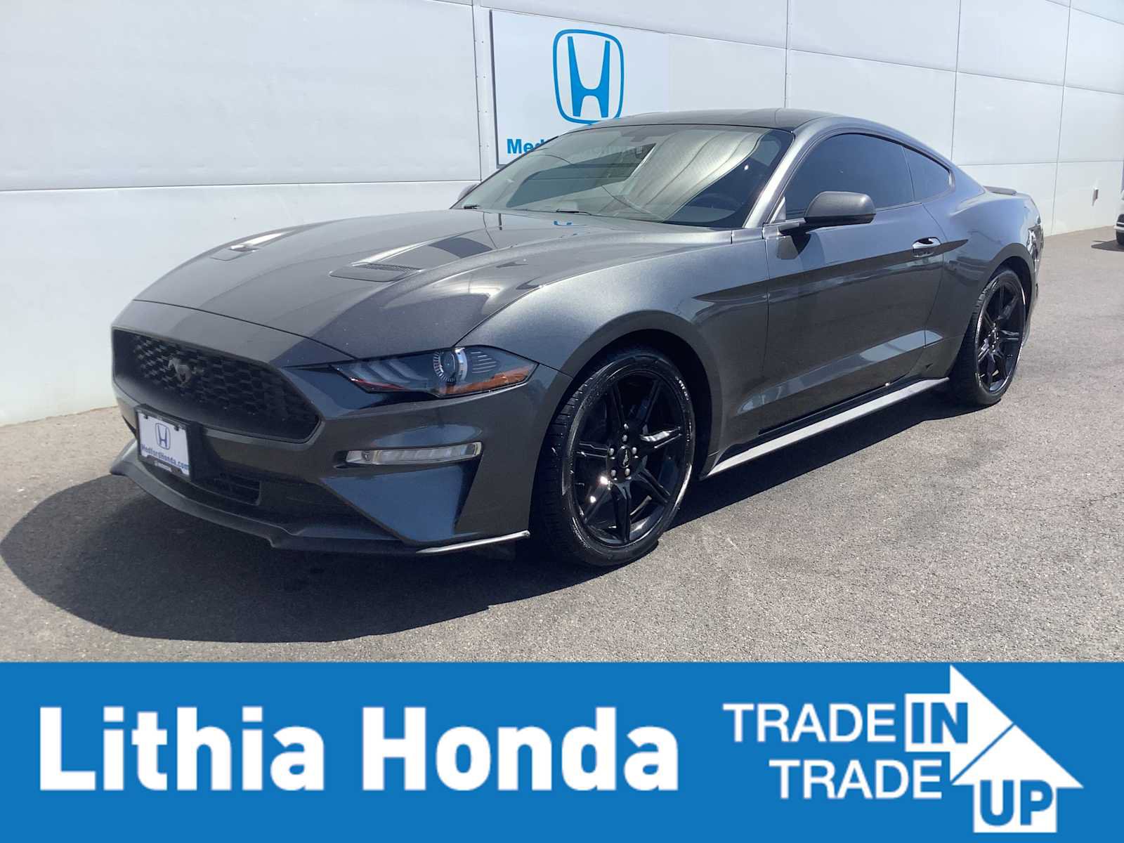 Used 2020 Ford Mustang Premium w/ Black Accent Package RWD image 1