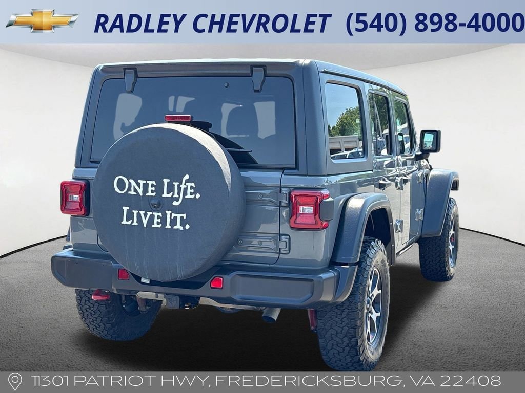 Used 2021 Jeep Wrangler Unlimited Rubicon w/ LED Lighting Group AWD/4WD image 30