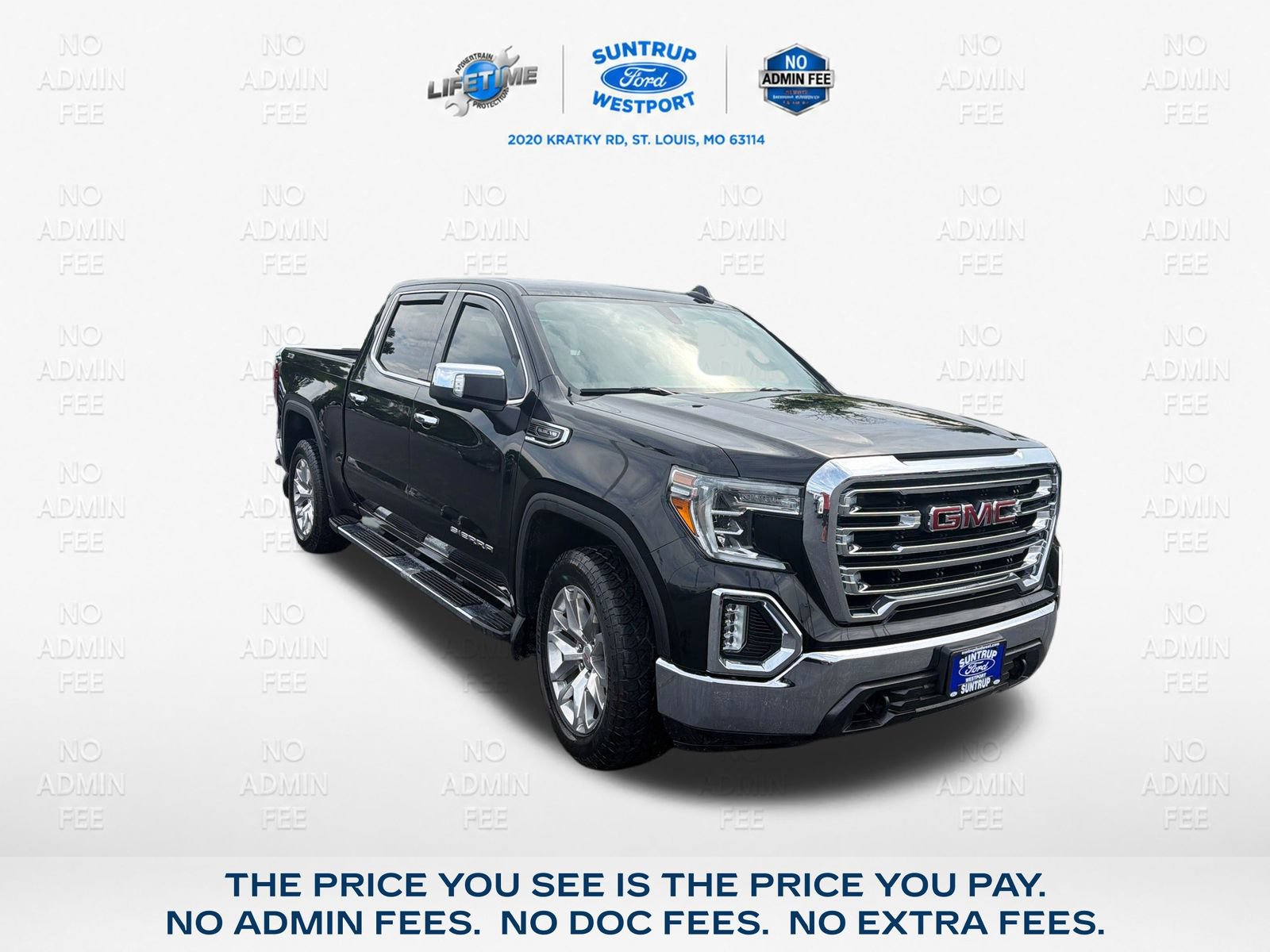 Used 2019 GMC Sierra 1500 SLT w/ SLT Premium Package AWD/4WD image 1