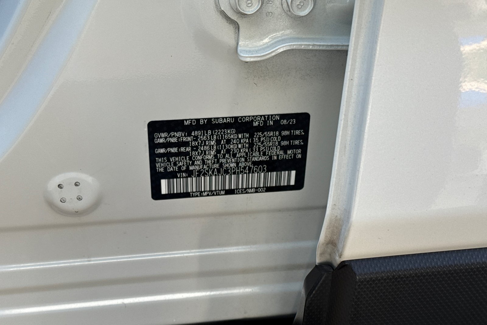 Certified 2023 Subaru Forester Sport AWD/4WD image 28