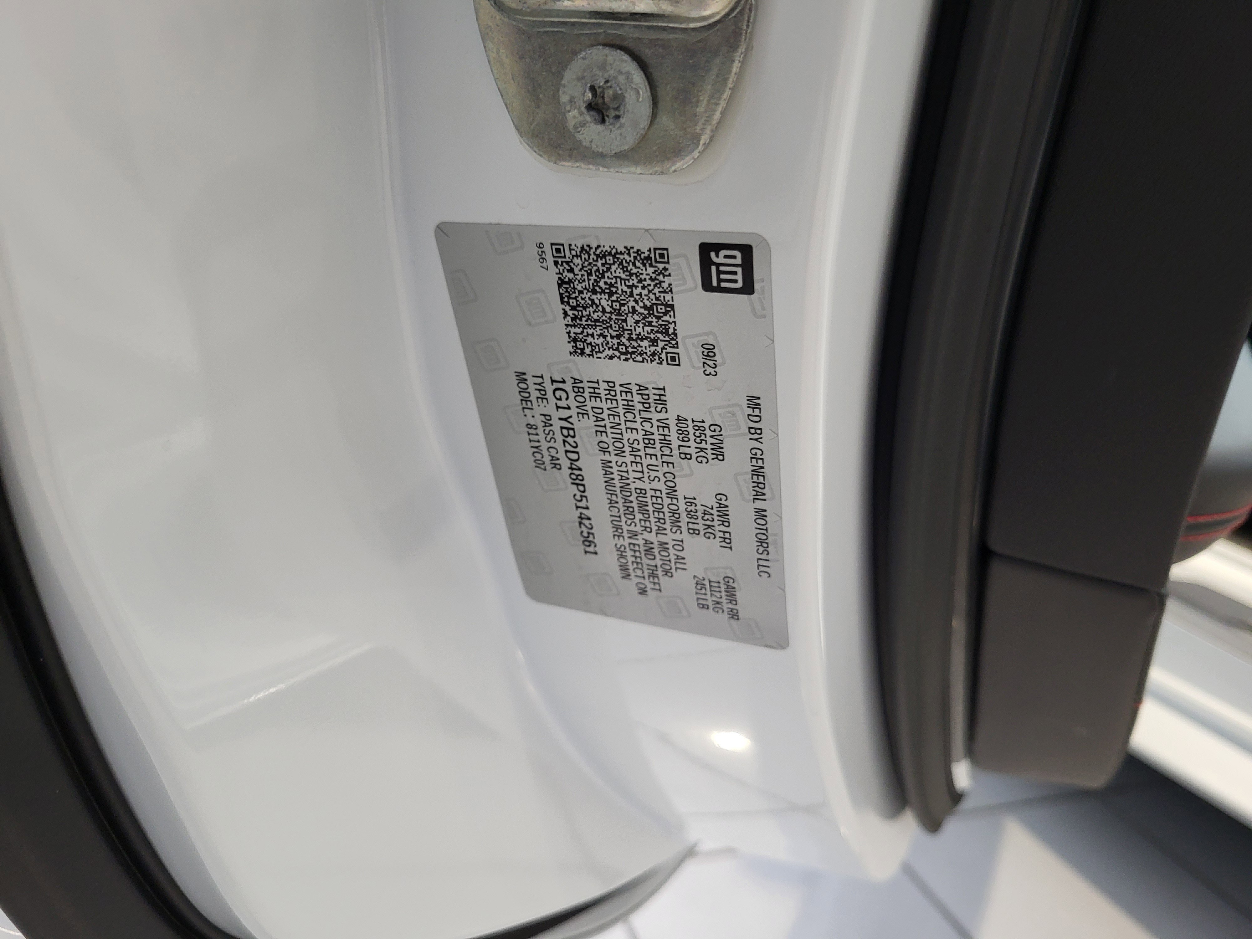 Used 2023 Chevrolet Corvette Stingray Preferred Cpe w/ Z51 Performance Package image 30