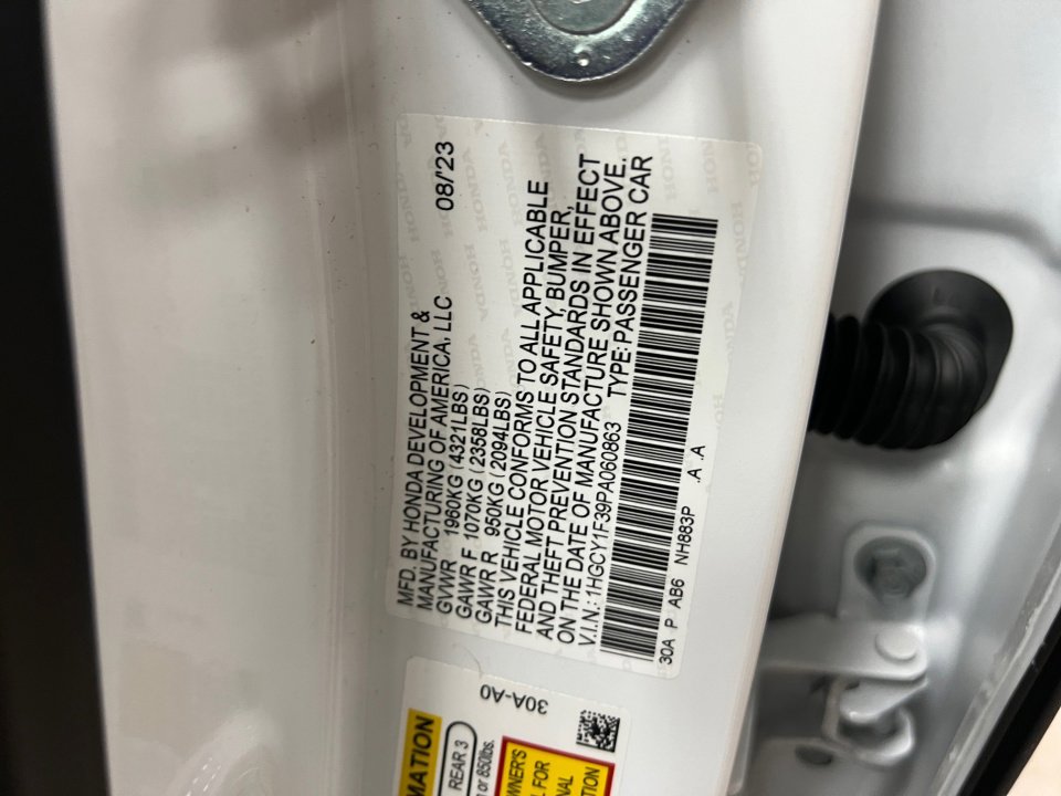 Used 2023 Honda Accord EX image 39