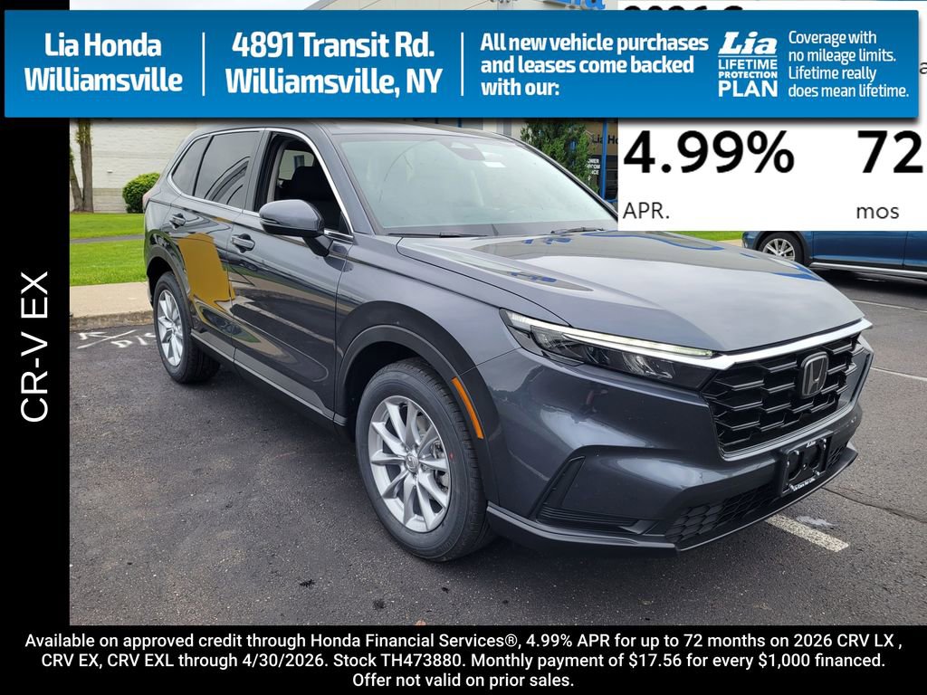 New 2026 Honda CR-V EX