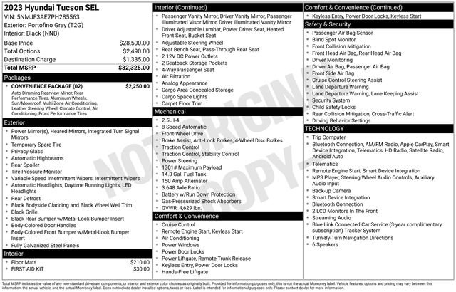 Used 2023 Hyundai Tucson SEL w/ Convenience Package FWD image 31