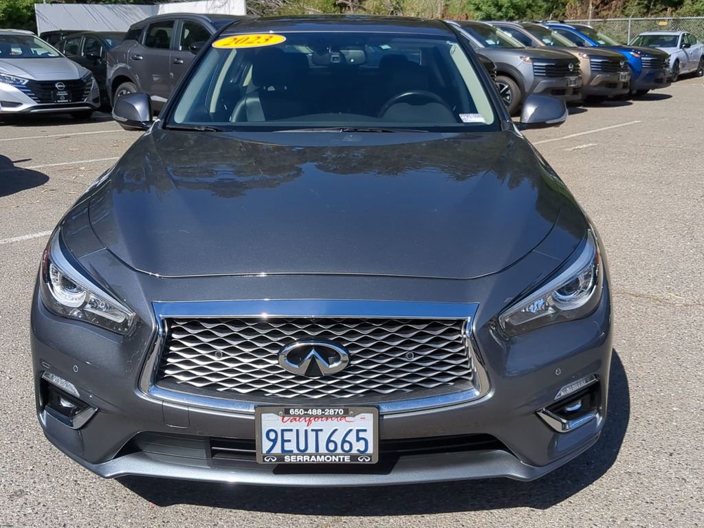 Used 2023 INFINITI Q50 Luxe w/ Cargo Package RWD image 3