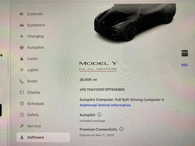 Used 2023 Tesla Model Y Performance image 8