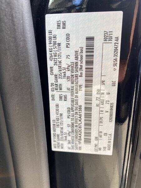 Used 2020 Ford Transit 350 XLT RWD image 19