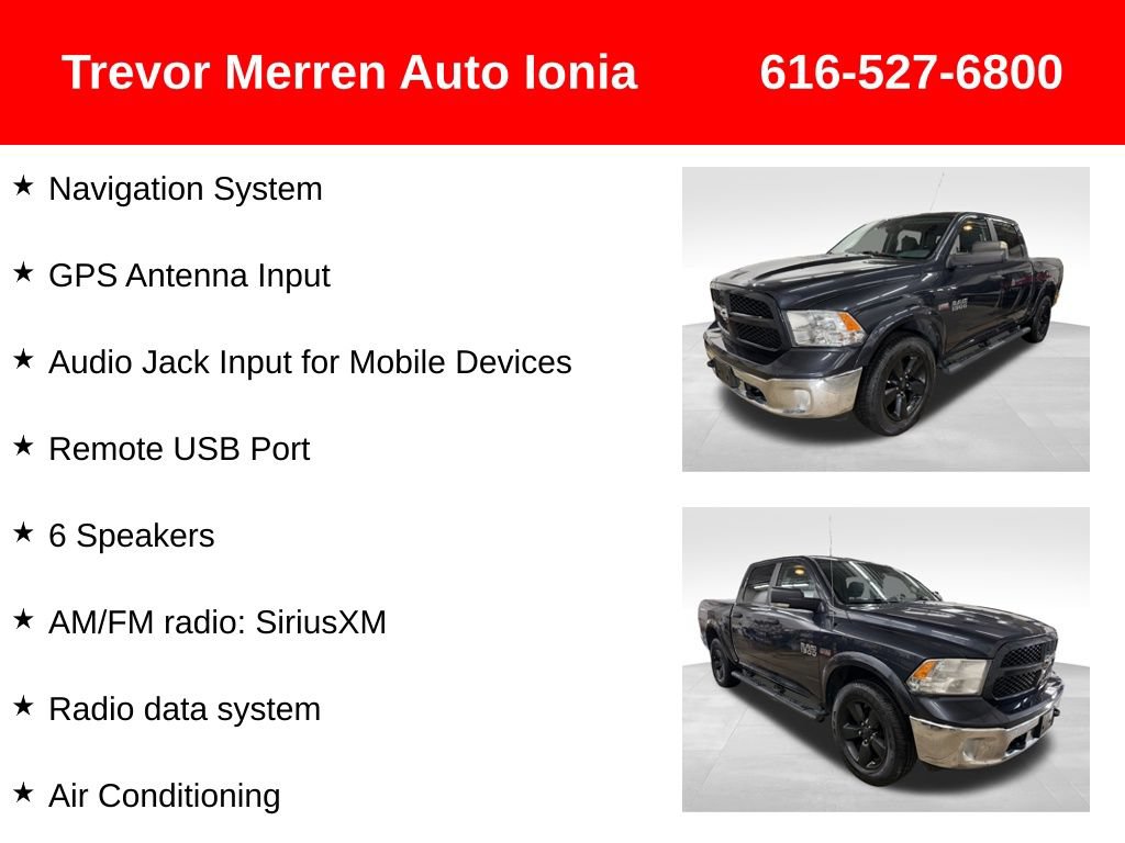 Used 2018 RAM 1500 Outdoorsman AWD/4WD image 19